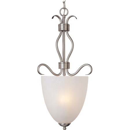 Maxim Lighting Basix 4-Light 14" Wide Satin Nickel Pendant Light 10131ICSN